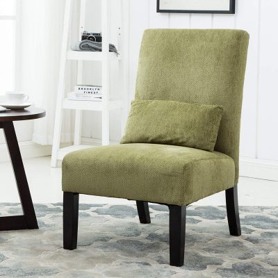 Roundhill Armless Accent Chair 2