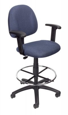 Boss Office Products Armless Drafting Chair