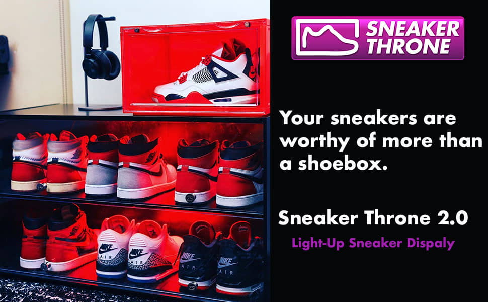Sneaker Throne Shoe Rack Up to 6 Pairs of Shoes