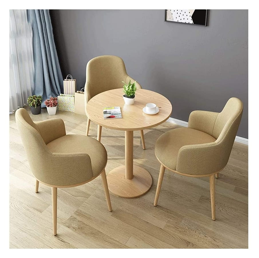 Small round table for office