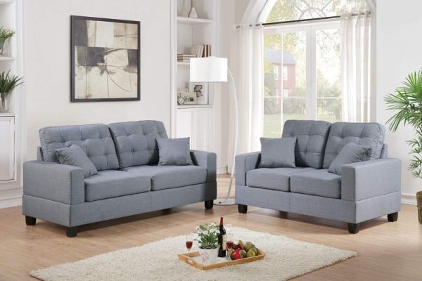 Poundex Bobkona reclining living room sets