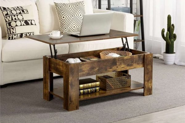 space saving accent table for living room